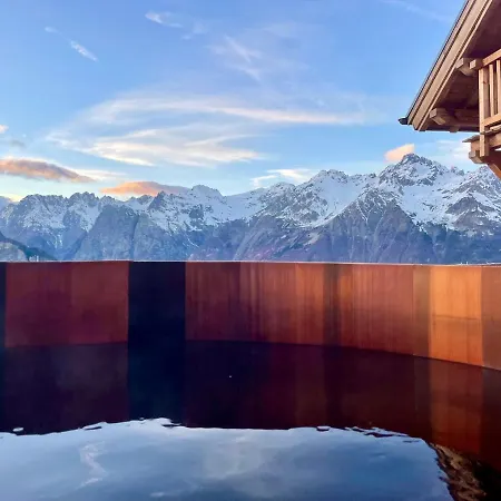 Le Yeti De 14 Prs - Domaine Alpe D'huez - Bain Nordique Chalet